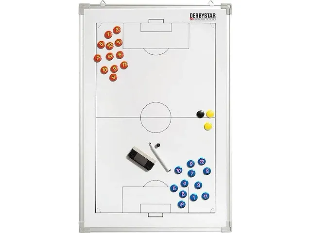 Derbystar tactiekbord aluminium voetbal - afbeelding 1 van  2