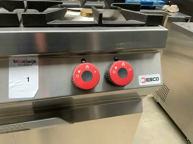 Desco feg73mmo 6-pit gasfornuis - afbeelding 10 van  11