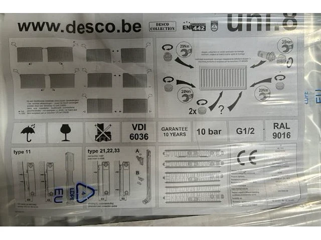 Desco radiator - afbeelding 2 van  2