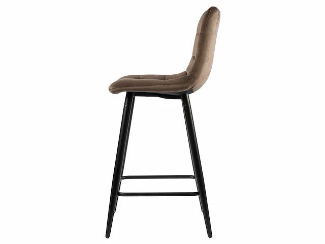 Design barkruk bruin velvet (4x) - afbeelding 2 van  3