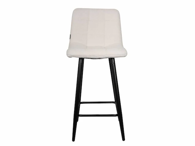 Design barstoelen wit teddy (4x) - afbeelding 2 van  4