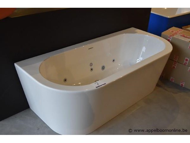 Design bubblebad essential hybrid wall 180x80 - afbeelding 1 van  3