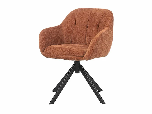 Design chair tan stof (6x) - afbeelding 2 van  4