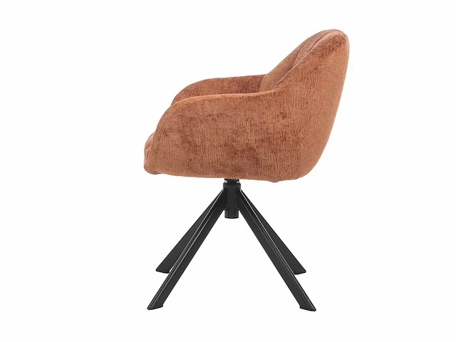 Design chair tan stof (6x) - afbeelding 3 van  4