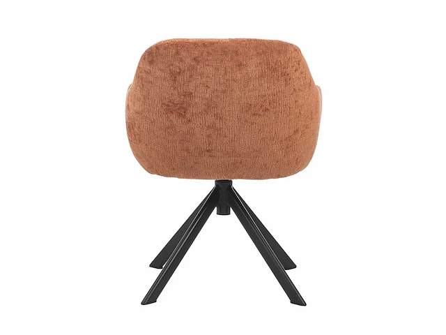 Design chair tan stof (6x) - afbeelding 4 van  5