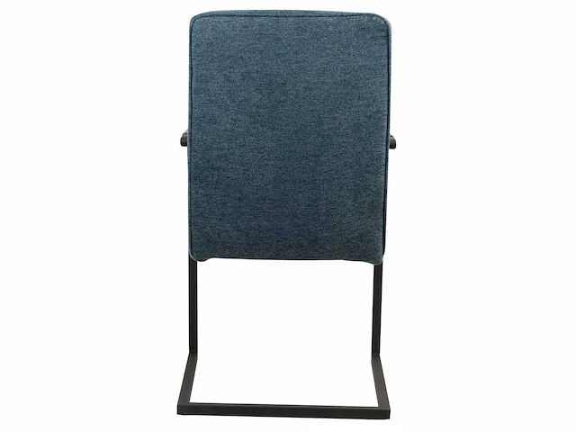Design eetkamerstoel blauw weave (4x) - afbeelding 5 van  5