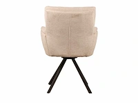 Design eetkamerstoel cream weave (6x) - afbeelding 5 van  5