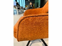 Design eetkamerstoel tan brio (6x) - afbeelding 3 van  4
