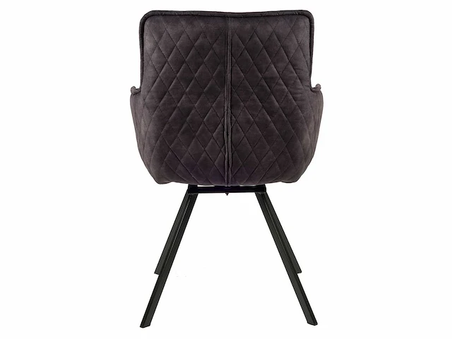 Design eetkamerstoelen antraciet velvet 6x) - afbeelding 6 van  6