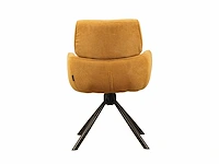 Design eetkamerstoelen geel weave (6x) - afbeelding 3 van  4