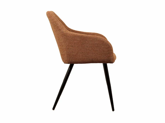 Design eetkamerstoelen koper weave (6x) - afbeelding 5 van  5