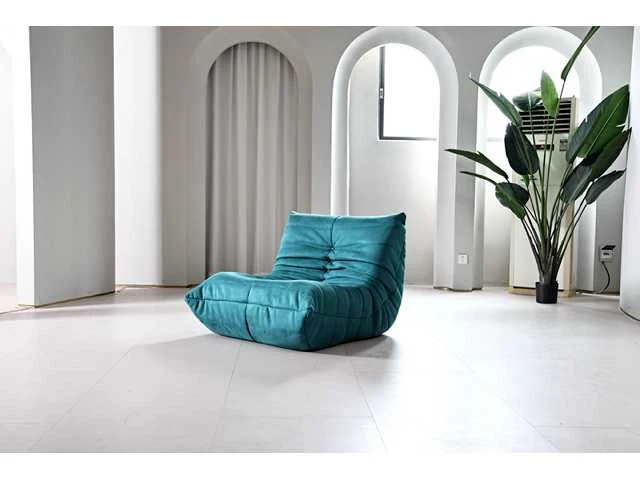 Design fauteuil blauwgroen s - afbeelding 1 van  4