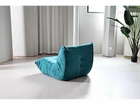 Design fauteuil blauwgroen s - afbeelding 3 van  4