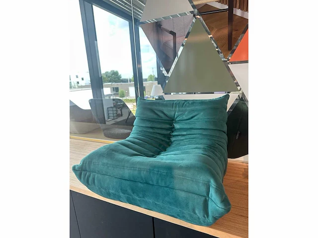 Design fauteuil blauwgroen s - afbeelding 5 van  7