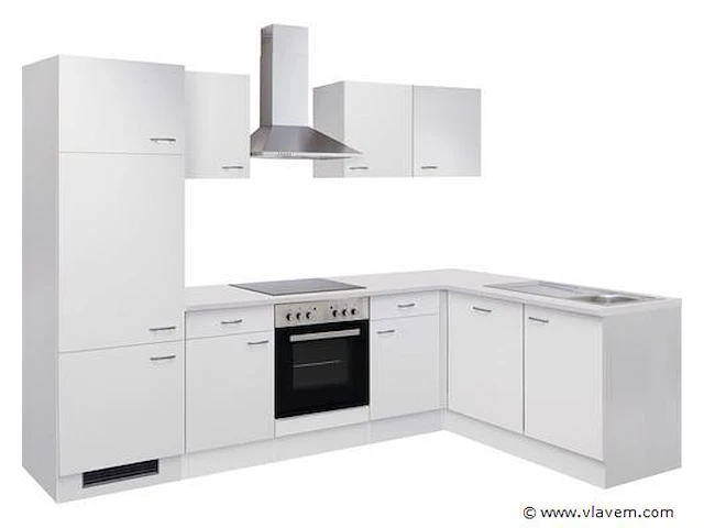 Design hoekkeuken kevin - incl. apparatuur - 280x170cm - afbeelding 1 van  8