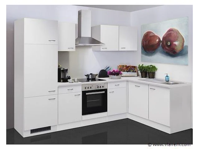 Design hoekkeuken kevin - incl. apparatuur - 280x170cm - afbeelding 2 van  8
