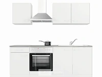 Design keuken jackie - incl. apparatuur - 210x60cm