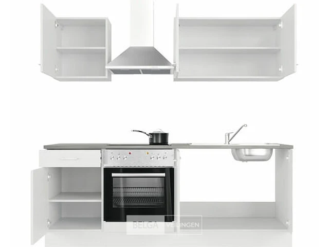 Design keuken jackie - incl. apparatuur - 210x60cm - afbeelding 2 van  6