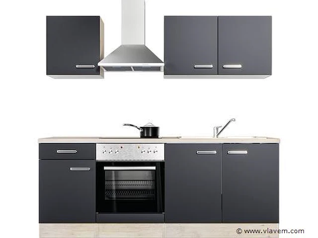 Design keuken nick - incl. apparatuur - 210x60cm - afbeelding 1 van  7