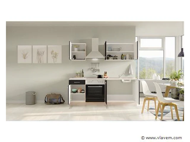 Design keuken nick - incl. apparatuur - 210x60cm - afbeelding 6 van  7