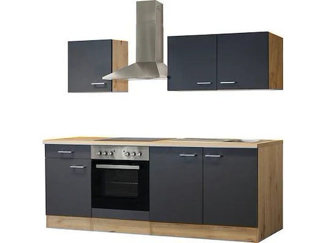 Design keuken nick - incl. apparatuur - 210x60cm - afbeelding 1 van  5