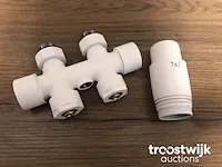 Design kraanset wit - vloer (recht) - afbeelding 1 van  1