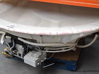 Design massage/chromo bad dia 210 vv vergulde accesoires - afbeelding 1 van  1