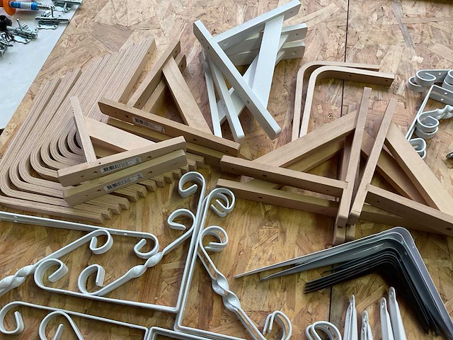 Design plank dragers of glas dragers - afbeelding 8 van  10