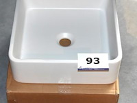 Design rechthoekige wasbak flaminia - afbeelding 1 van  2