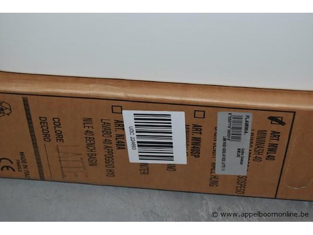 Design rechthoekige wasbak flaminia - afbeelding 2 van  2