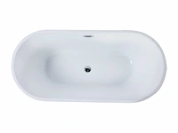 Design vrijstaand bad - 201 l - zwart - afbeelding 5 van  6