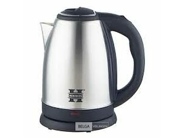 Design waterkoker zilver - afbeelding 1 van  4