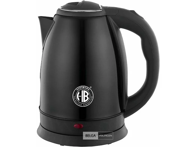 Design waterkoker zwart - afbeelding 1 van  4