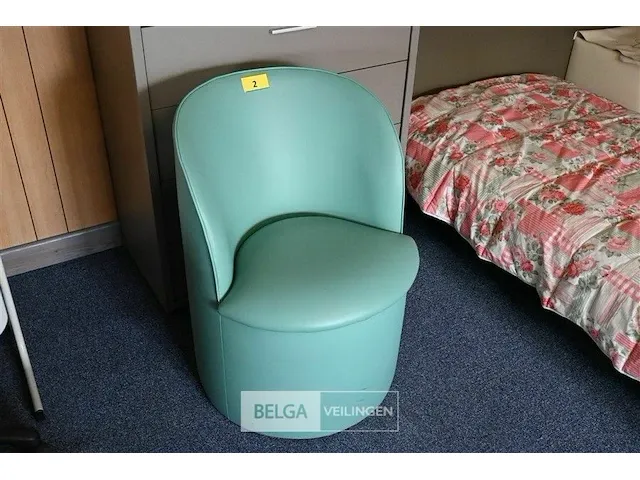 Design zetel kunstleder - afbeelding 2 van  2