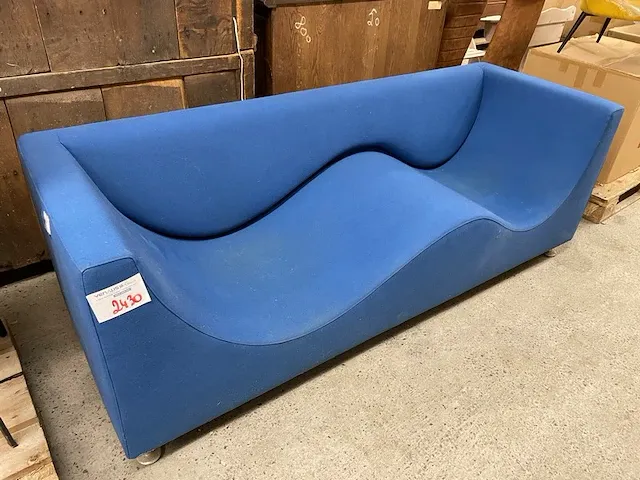 Design zetel met golvende zitting - afbeelding 1 van  4