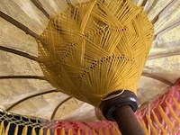 Design zonnescherm - geel kleur - afbeelding 3 van  3
