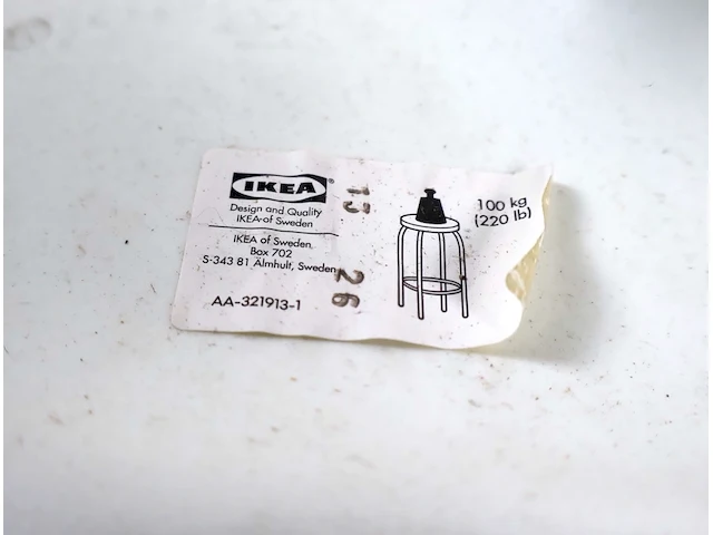Designbarstoel ikea (x3) - afbeelding 5 van  5