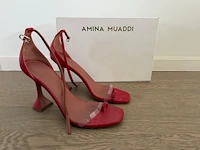 Designer schoenen amina muaddi - afbeelding 1 van  7