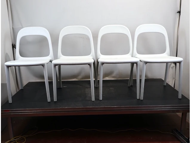 Designstoel ikea (x4) - afbeelding 1 van  5