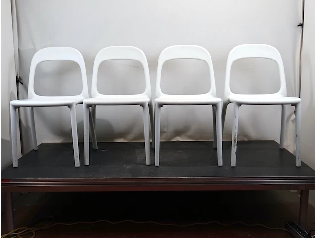 Designstoel ikea (x4) - afbeelding 1 van  5