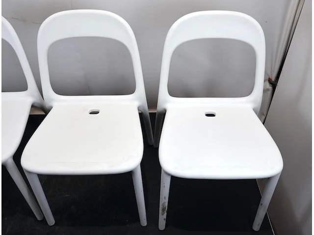 Designstoel ikea (x4) - afbeelding 2 van  5