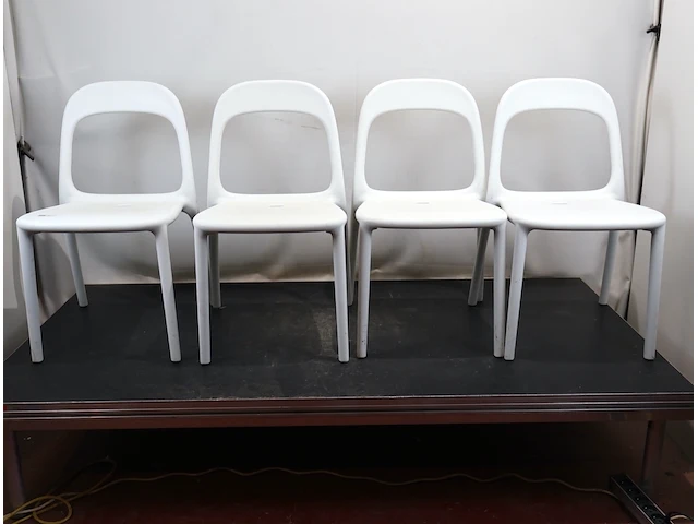 Designstoel ikea (x4) - afbeelding 1 van  5