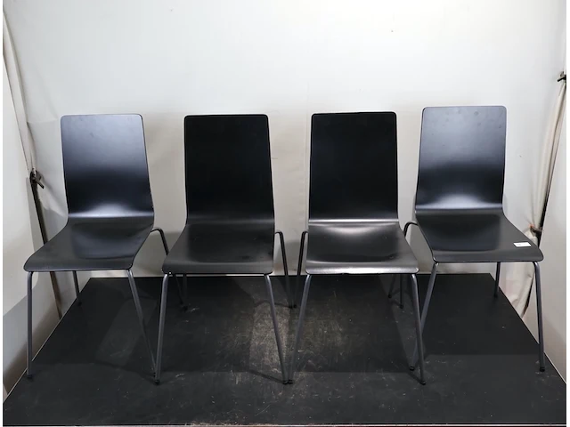 Designstoel ikea (x4) - afbeelding 2 van  5