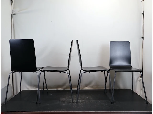Designstoel ikea (x4) - afbeelding 3 van  5