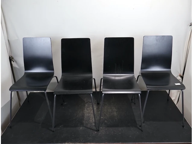 Designstoel ikea (x4) - afbeelding 2 van  4