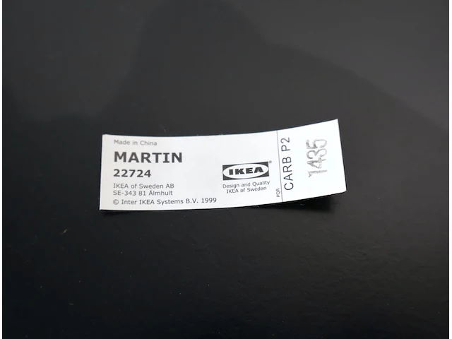 Designstoel ikea (x4) - afbeelding 4 van  4