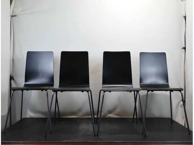 Designstoel ikea (x4) - afbeelding 1 van  5