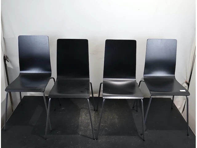 Designstoel ikea (x4) - afbeelding 2 van  5