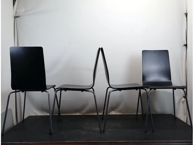 Designstoel ikea (x4) - afbeelding 3 van  5