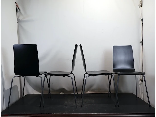 Designstoel ikea (x4) - afbeelding 4 van  5